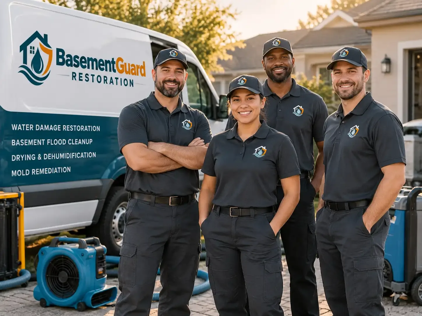 Basement Water Damage Restoration company in Yorktown, IA
